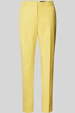 Comma, Slim Fit Anzughose mit Bügelfalten in , Größe 34