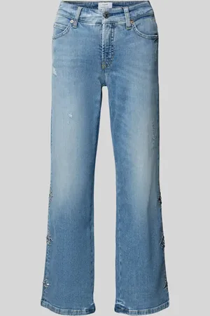Cambio Regular Fit Jeans mit verkürztem Schnitt Modell 