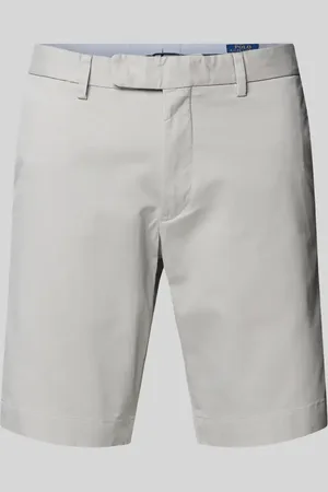 Ralph Lauren Slim Stretch Fit Shorts im unifarbenen Design in , Größe 34