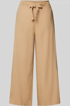 Christian Berg Loose Fit Leinenculotte mit Tunnelzug in , Größe 36