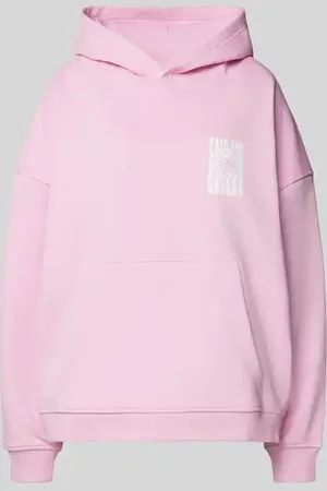 Oh April Oversized Hoodie mit Label-Print in , Größe M