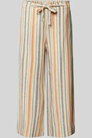 Christian Berg Loose Fit Leinenculotte mit Tunnelzug in , Größe 40