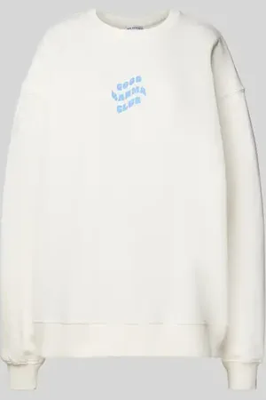 Oh April Oversized Sweatshirt mit Label-Print in , Größe L