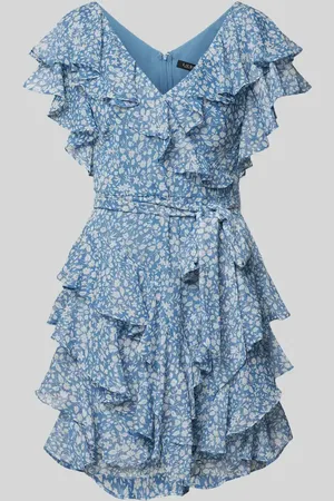 Ralph Lauren Cocktailkleid mit V-Ausschnitt Modell 