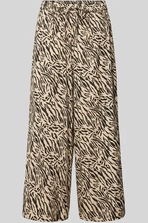 Pieces® Flared Stoffhose mit Tunnelzug Modell 