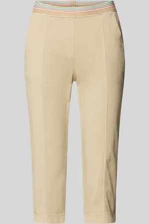 Toni Regular Fit Caprihose mit elastischem Bund Modell 
