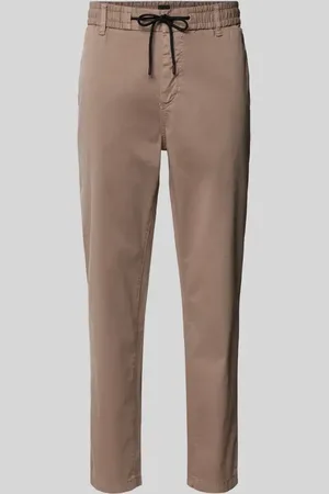 HUGO BOSS Tapered Fit Chino mit elastischem Bund in , Größe 98