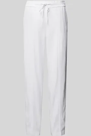 QS by s.Oliver Tapered Fit Stoffhose mit Tunnelzug in , Größe 34