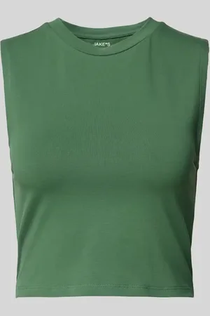 Jake*s Tanktop in Ripp-Optik in , Größe L