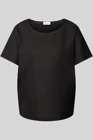 QS by s.Oliver T-Shirt mit Rundhalsausschnitt in , Größe 34