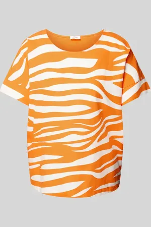 QS by s.Oliver T-Shirt mit Rundhalsausschnitt in , Größe 36