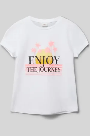 QS by s.Oliver T-Shirt mit Motiv-Print in , Größe L