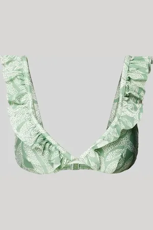 Barts Bikini-Oberteil mit Volants Modell 