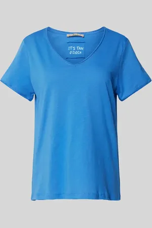 Smith and Soul T-Shirt mit abgerundetem V-Ausschnitt in , Größe XS