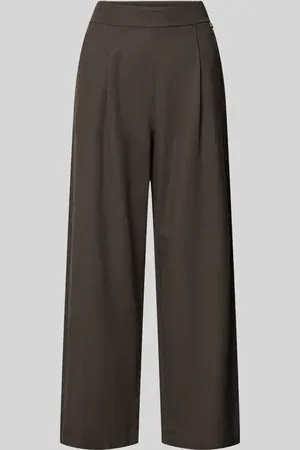 Heartkiss Regular Fit Leinenhose mit verkürztem Schnitt in , Größe M