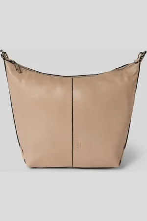 liebeskind Lederhandtasche mit Label-Prägung Modell 