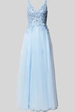 Mascara Abendkleid mit floralen Stickereien in , Größe 38
