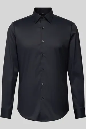 HUGO BOSS Regular Fit Businesshemd mit Stretch-Anteil in , Größe 39