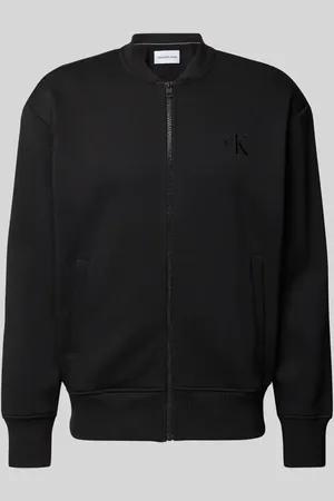 Calvin Klein Sweatjacke mit Label-Patch Modell 