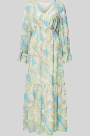 QS by s.Oliver Maxikleid mit V-Ausschnitt in , Größe 34