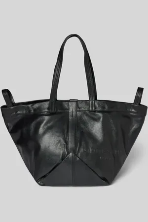 liebeskind Handtasche aus reinem Leder mit Label-Details Modell 