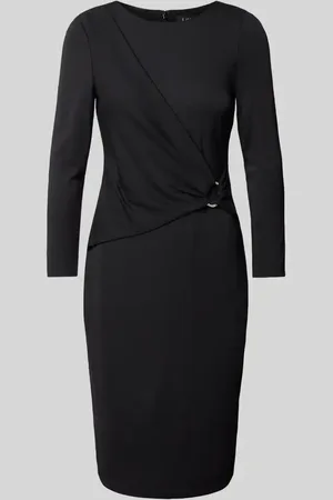 Ralph Lauren Knielanges Kleid in Wickel-Optik Modell 