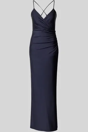 V.M. Abendkleid mit Raffungen in , Größe 42