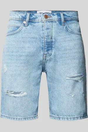 Only & Sons Regular Fit Jeansshorts im Destroyed-Look Modell 