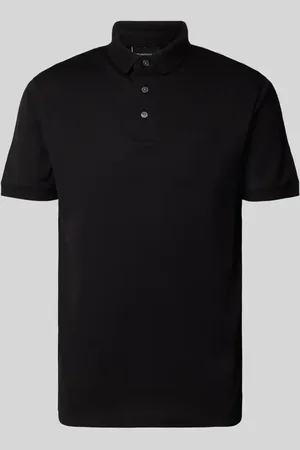 Emporio Armani Regular Fit Poloshirt mit Strukturmuster in , Größe M