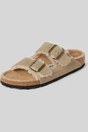 Birkenstock Ledersandalen mit Dornschließen Modell 