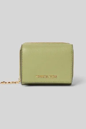 Michael Kors Lederportemonnaie mit Label-Applikation Modell 