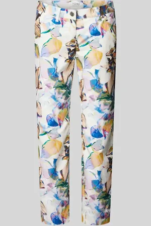 Toni Slim Fit Hose mit verkürztem Schnitt Modell 