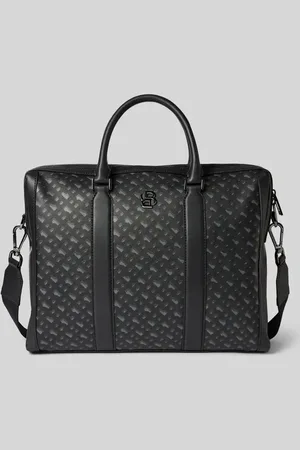 HUGO BOSS Laptoptasche mit Label-Applikation Modell 
