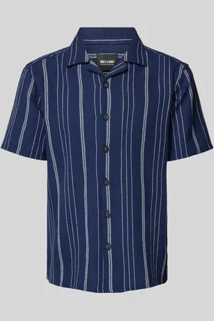 Only & Sons Regular Fit Freizeithemd mit Umlegekragen Modell 
