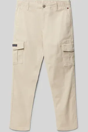 Tommy Hilfiger Straight Leg Cargohose mit Label-Patch Modell 