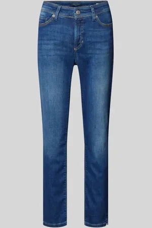Cambio Slim Fit Jeans mit verkürztem Schnitt Modell 