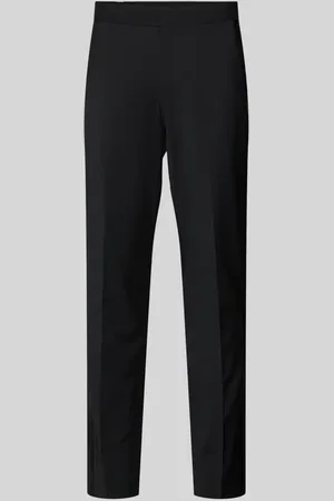 HUGO BOSS Regular Fit Anzughose mit Bügelfalten in , Größe 48