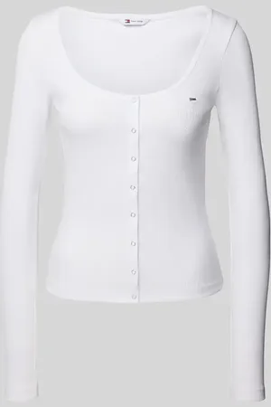 Tommy Hilfiger Slim Fit Longsleeve mit Rundhalsausschnitt Modell 