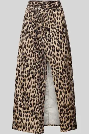 Baum & Pferdgarten Maxirock mit Animal-Print in , Größe 36
