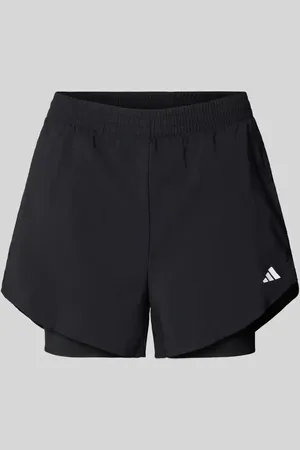 adidas Loose Fit Shorts im Double-Layer-Look in , Größe XS