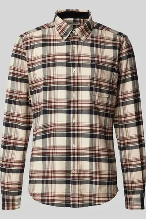 Barbour Tailored Fit Freizeithemd mit Button-Down-Kragen in , Größe XL