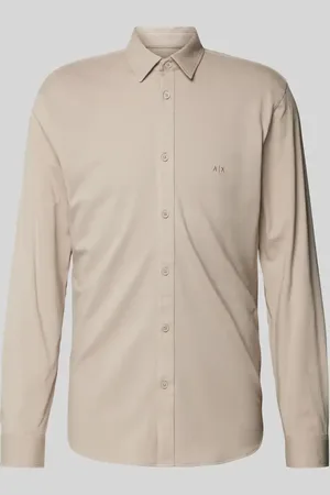 Armani Exchange Regular Fit Freizeithemd mit Logo-Stitching in , Größe XXL