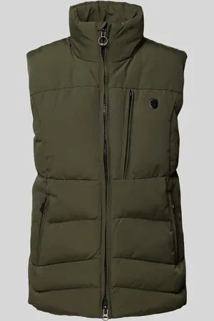 Wellensteyn Regular Fit Steppweste mit Label-Applikation Modell 