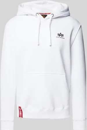 Alpha Industries Hoodie mit Label-Print in , Größe S