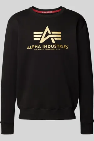 Alpha Industries Sweatshirt mit Rundhalsausschnitt in , Größe S