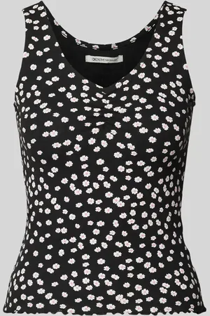 TOM TAILOR Slim Fit Tank Top aus Baumwoll-Mix in , Größe M