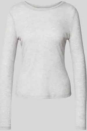 Jake*s Longsleeve mit geripptem Rundhalsausschnitt in , Größe S