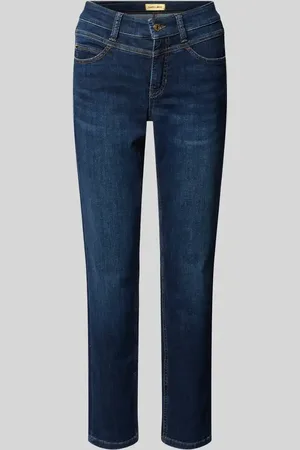 Cambio Straight Fit Jeans mit Ziernähten Modell 
