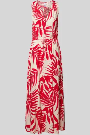 MANGO Midikleid mit Schlüsselloch-Ausschnitt Modell 