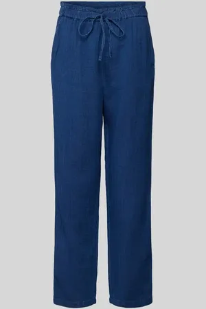 MANGO Regular Fit Stoffhose mit Tunnelzug in , Größe XS